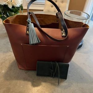 COPY - Portland leather goods tote